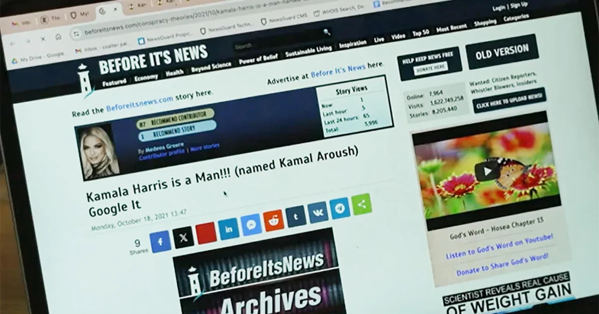 before its news