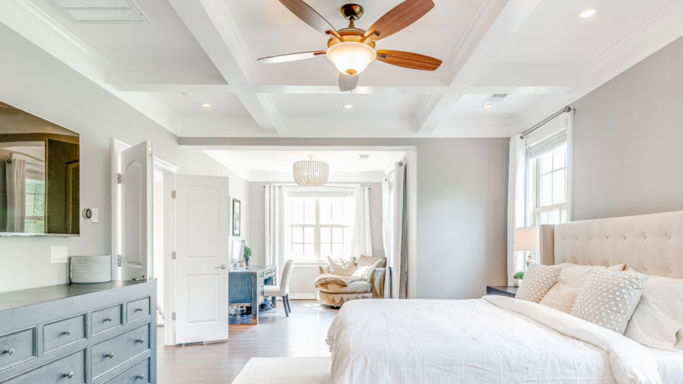 DIY Coffered Ceiling